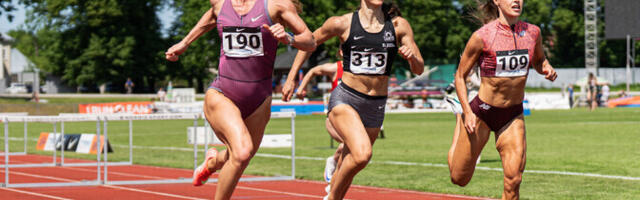 ФОТО: в Тарту прошли крупные соревнования по легкой атлетике