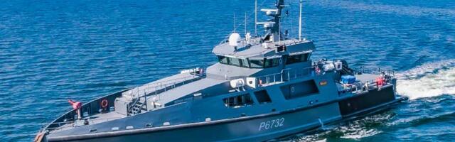 Эстония отправила на защиту энергокабеля Estlink 1 патрульный корабль ВМС