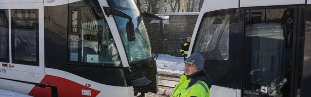 Ремонт трамваев, попавших недавно в аварию, обойдется почти в 700 000 евро