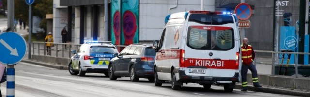 ФОТО | В центре Таллинна столкнулись два автомобиля