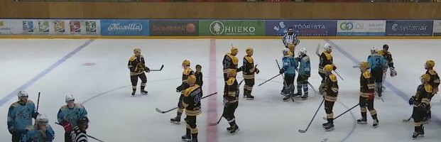 Хоккей: “Эверест” крупно проиграл в Тарту местному клубу “Вялк 494”