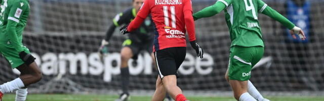 ЧЭ по футболу: "Левадия" разгромила нарвский "Транс"