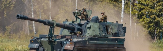 ФОТО | Силы обороны Эстонии испытали свои новые гаубицы