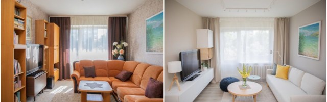 До и после: смотрите, как дизайнер IKEA преобразил комнату пожилой пары