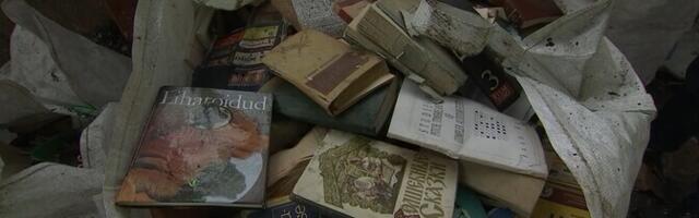 Жители Эстонии выбрасывают книги, за которыми раньше были готовы стоять в очередях