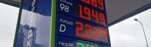 В Эстонии зафиксирован новый рекорд цены на дизельное топливо