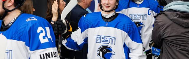 Сборная Эстонии завоевала серебро ЧМ по хоккею. Капитан Давид Тимофеев: „отметили победу лимонадом“