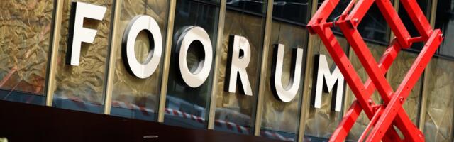 Строительные работы в принадлежащем Урмасу Сыырумаа торговом центре Foorum вынуждают магазины покидать центр