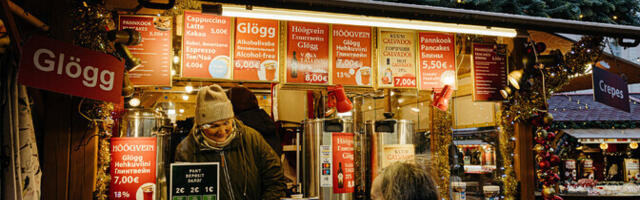 На Ратушной площади в Таллинне открылся рождественский рынок