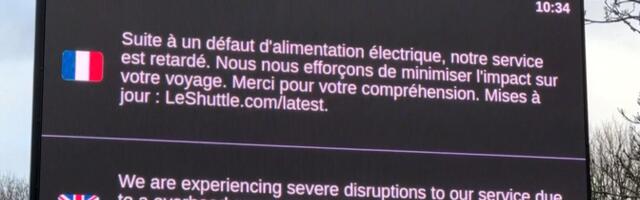 Ж/д компания Eurostar приостановила движение всех скоростных поездов под Ла-Маншем