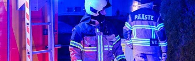 В Нарве в результате пожара в жилом доме пострадал человек и погиб кот 