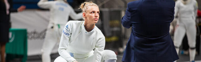 Катрина Лехис завоевала серебро на этапе Кубка мира по фехтованию в Астане