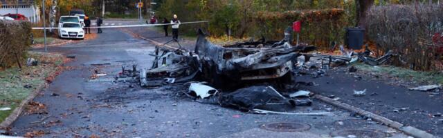 ВИДЕО | В Финляндии взорвался автомобиль. Двое пострадали