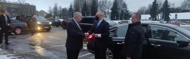 Президент ЭР Алар Карис приехал в Нарву