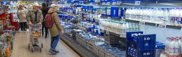 Объем продаж у продовольственных магазинов по сравнению с прошлым годом сократился на 5% 