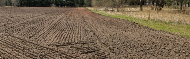 Для чего распахали поле?