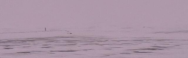 Передвигавшиеся по Чудскому озеру рыбаки заблудились в густом тумане