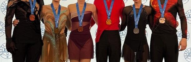 Чемпионами Эстонии по фигурному катанию стали Нина Петрыкина и Александр Селевко