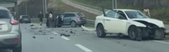ВИДЕО | В цепной аварии в Силламяэ пострадали дети