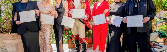 Нарвская команда, создавшая флористический образ «Влюбленного Наполеона», получила международное признание в Италии