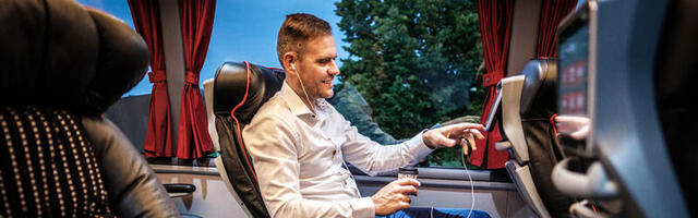 Lux Express запускает двухэтажные автобусы