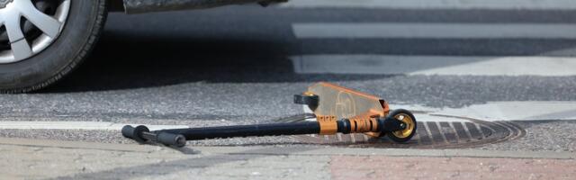 ФОТО | В Мустамяэ водитель сбил ехавшего по пешеходному переходу на самокате 8-летнего мальчика