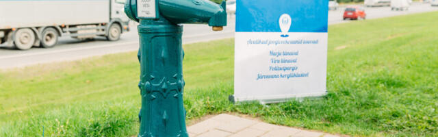 В Таллинне и окрестностях открылись общественные краны с питьевой водой