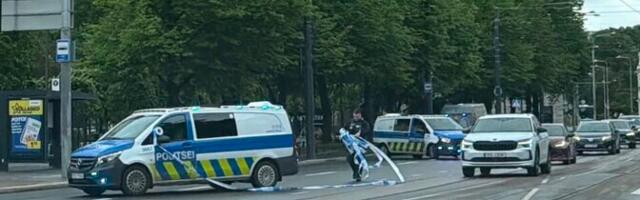 В центре Таллинна из-за подозрительного чемодана оцепили улицу: на место вызывали саперов