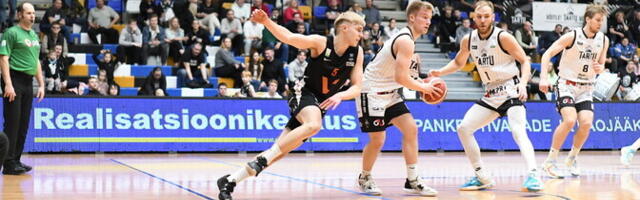 ЧЭ по баскетболу: вторые победы в четвертьфиналах одержали "Калев/Крамо" и команда из Тарту