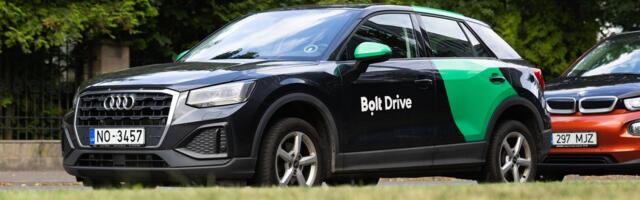 Незавершенная поездка на Bolt Drive обернулась для жительницы Риги кражей автомобиля, аварией и взысканием более 8000 евро