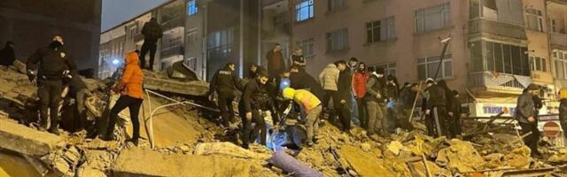 ВИДЕО | Турцию и Сирию сотрясли два мощных землетрясения. Погибли почти 2 тысячи человек