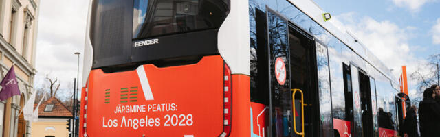 В Тарту будет ходить олимпийский автобус