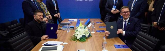 Эстония и Украина подписали соглашение о беспилотниках