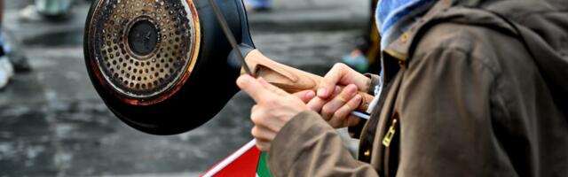 В Таллинне громко поддержали Палестину – ФОТО