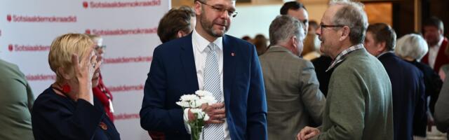 ФОТО | Съезд СДП: Лаури Ляэнеметса вновь избрали на пост председателя партии