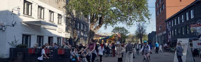 В творческом квартале Теллискиви гостей больше, чем когда-либо раньше