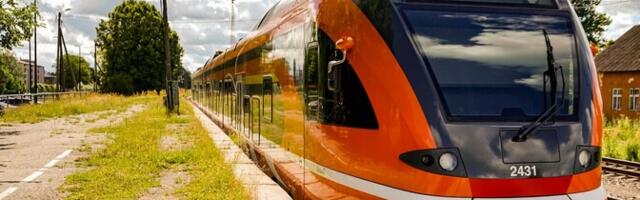 С понедельника из-за ремонта изменится расписание поездов, в том числе в Тарту и Нарву