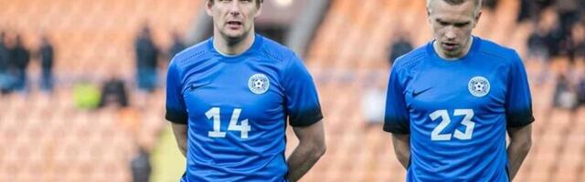 Константин Васильев и Тайо Тенисте в матче с Андоррой попрощаются со сборной Эстонии по футболу