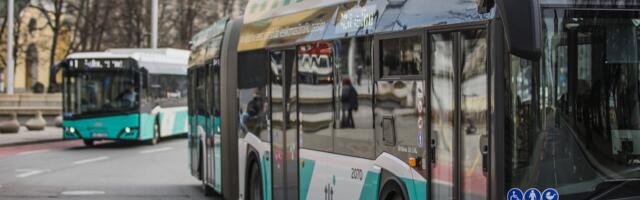 В центре Таллинна изменятся маршруты общественного транспорта