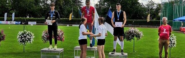 Виктор Морозов завоевал вторую золотую медаль на чемпионате Эстонии по легкой атлетике