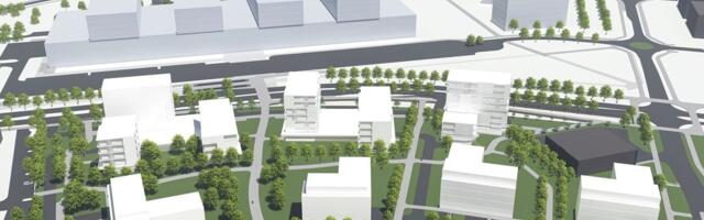 В районе Паэвялья появится новый жилой и деловой квартал