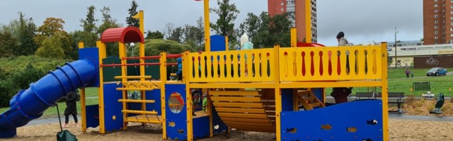 Приведена в порядок детская игровая площадка по адресу Ярвеотса теэ, 15а (видео)