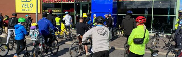 В Ласнамяэ вновь пройдет коллективный велопробег