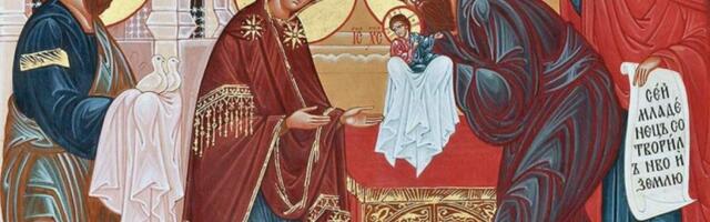 Сегодня русский православный мир праздует Сретение Господа нашего Иисуса Христа