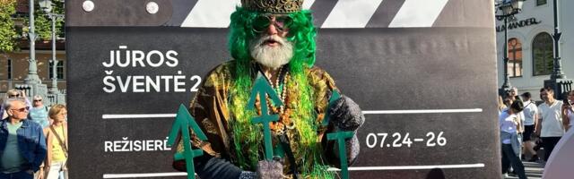 Клайпеда встретила 67-й Праздник моря киношным размахом и визитом президента