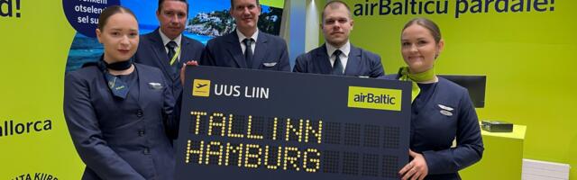airBaltic открывает три новых прямых рейса из Таллинна