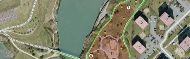 Наглядная схема: зимняя организация движения в парке Паэ