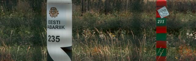 Установка бункеров на границе Эстонии задерживается