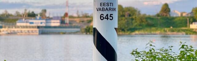 Пограничники задержали мужчину, который сплавал в РФ и вернулся в Эстонию