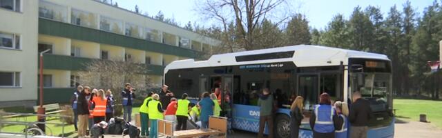 В Нарва-Йыэсуу прошла активная фаза кризисных учений по эвакуации дома попечения